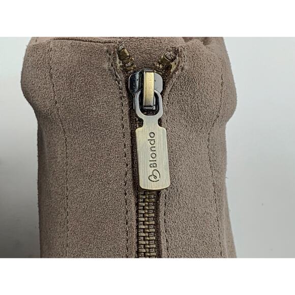 Blondo Women’s Suede Wedge Waterproof High Sneaker Ankle Platform Boots Size 8 - Picture 7 of 9